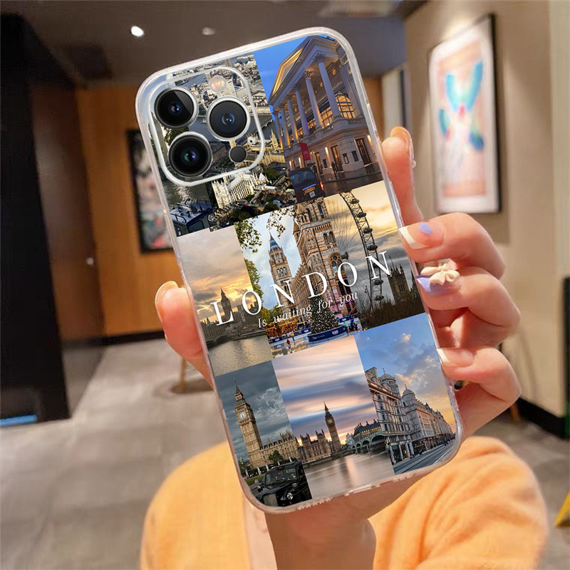 Phone Cases London - ロンドン風スマホケース iPhone 17 Pro Max、Air 16、15、14、13