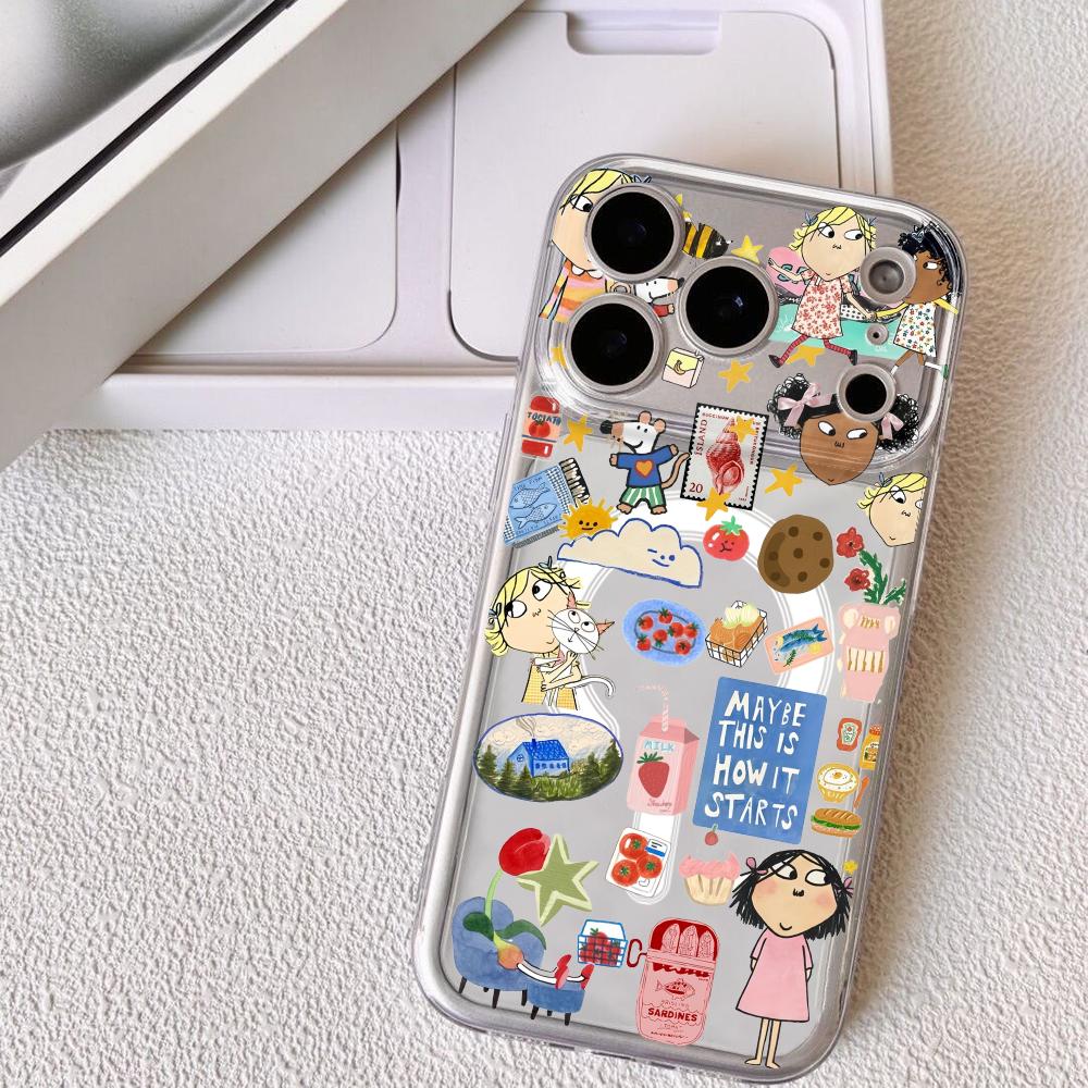 漫画C-チャーリーとローラのスマホケース、iPhone 17 - Phone Cases Iphone 13 のレビューと価格