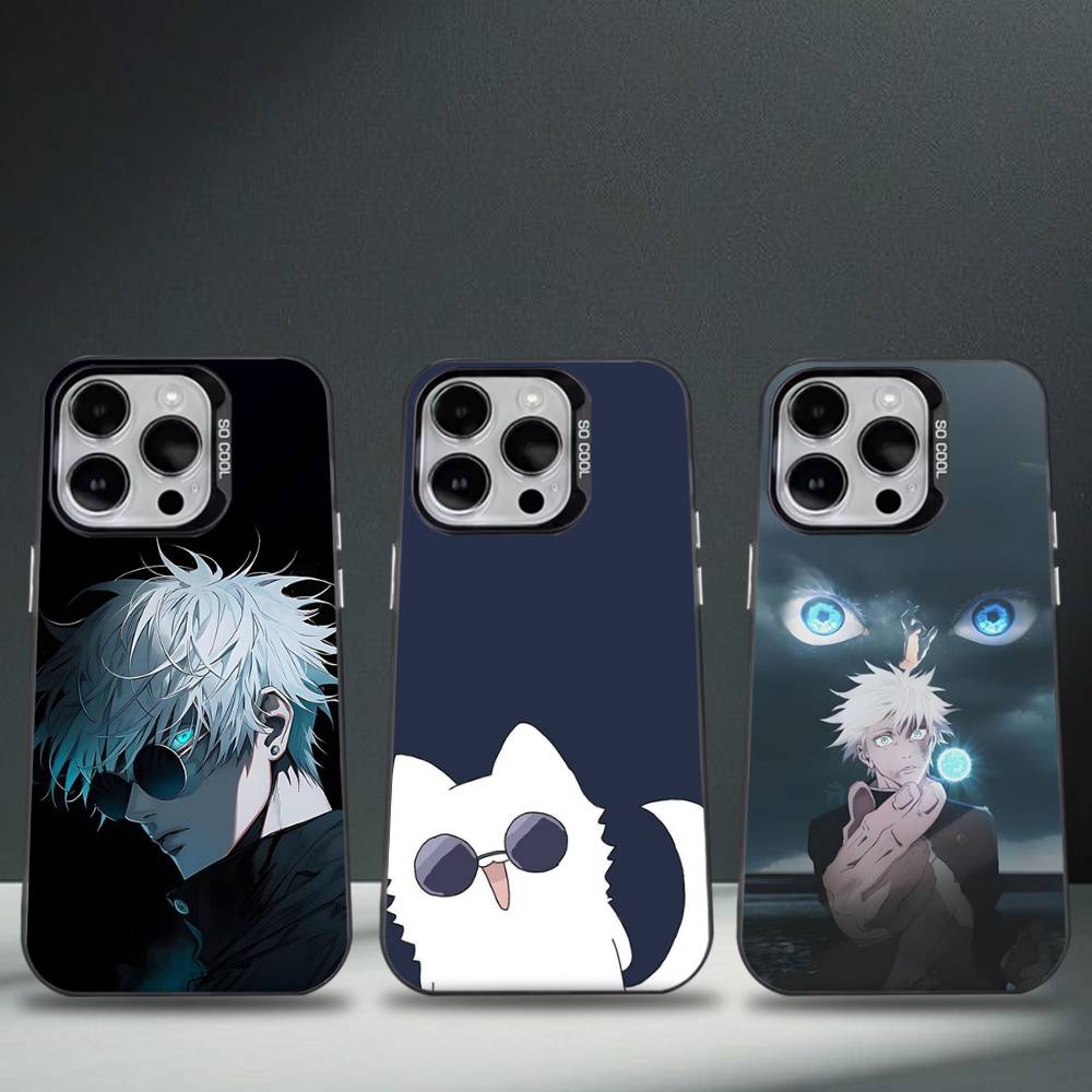 呪術廻戦 五条悟 アニメ スマホケース iPhone 17, - Phone Cases Jujutsu Kaisen のレビューと価格