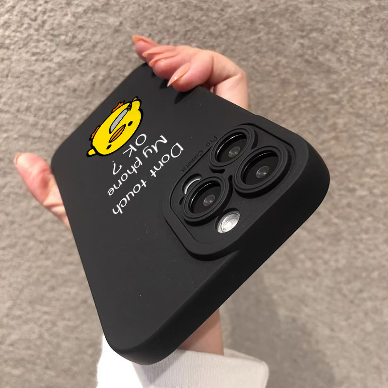 かわいいミニマリスト風カートゥーンダックシリコン製iPhon - Phone Cases Xr Iphone のレビューと価格