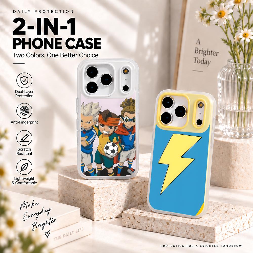 「イナズマエレブン」のiPhone用2-in-1マットケース - Phone Cases For Iphone 16 のレビューと価格