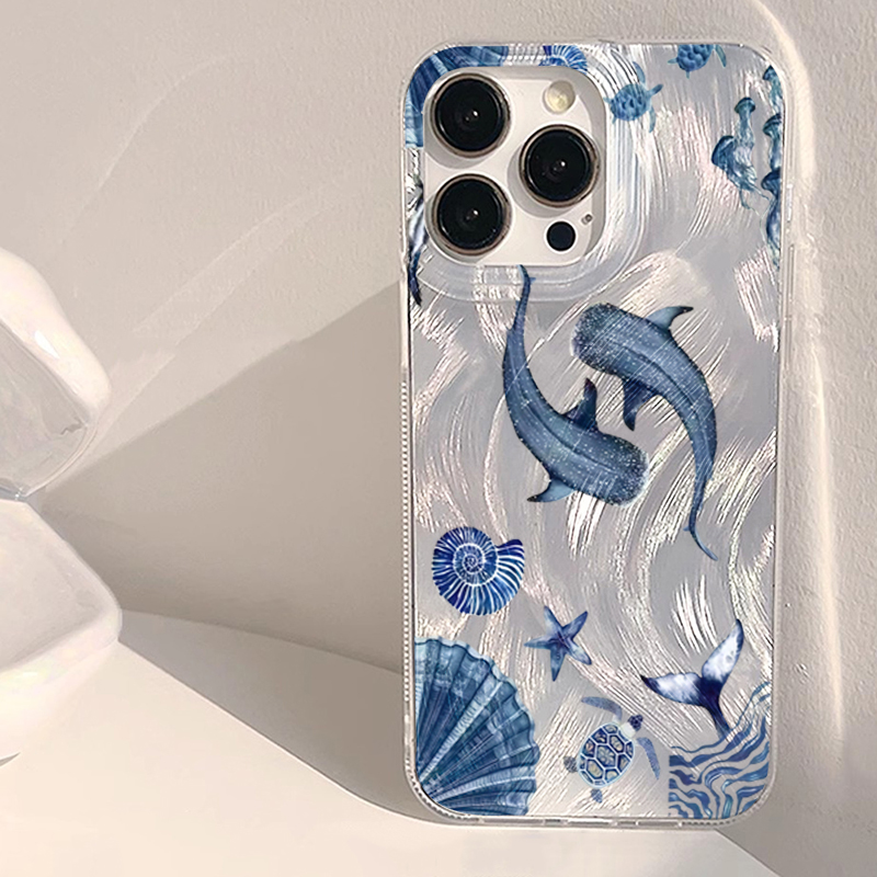 海洋動物クジラとカメのトレンドデザインスマホケース Sams - Phone Cases Galaxy A16 5G のレビューと価格