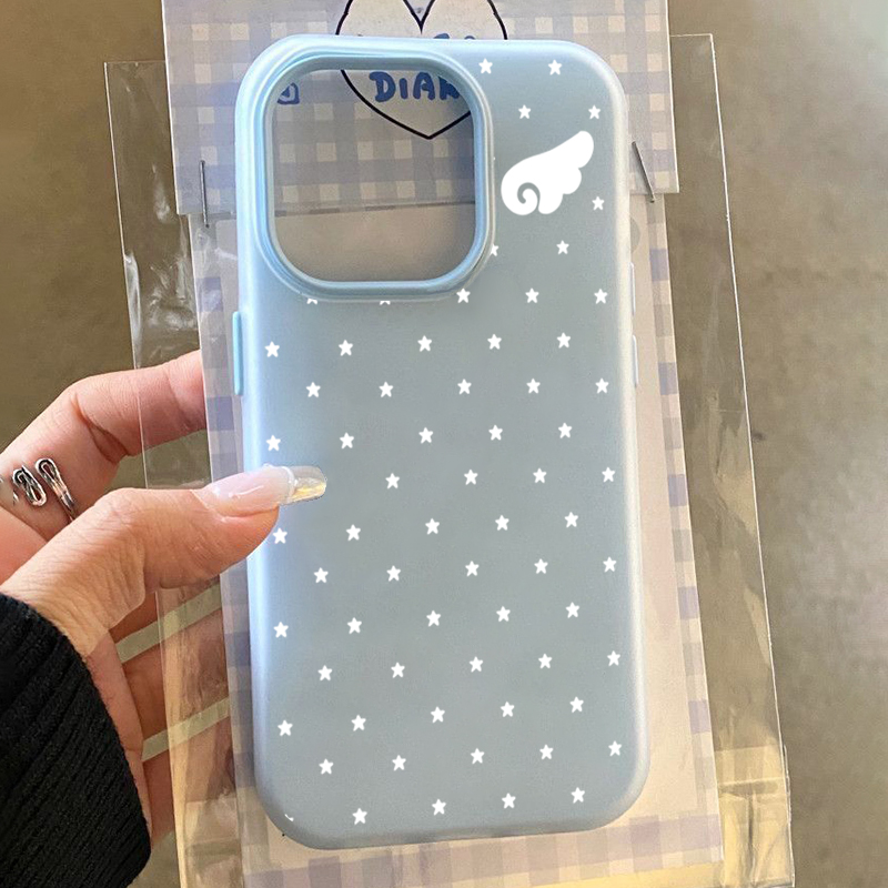 韓国のかわいい美学スター天使の羽2in1スマホケース Xia - Phone Cases Xiaomi 15 のレビューと価格