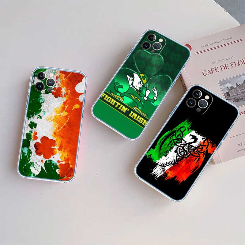 HY13 アイルランド イルランド国旗 透明スマホケース M - Phone Cases Ireland のレビューと価格