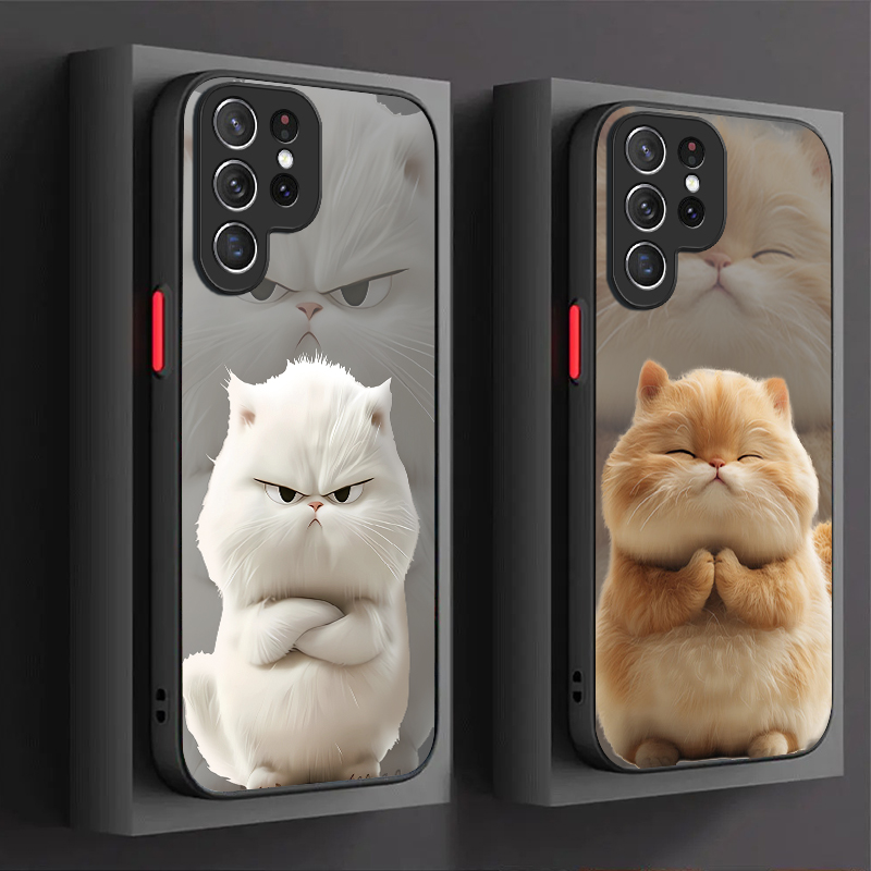 怒れる猫のカップルスタイルケース Samsung Galax - Phone Cases Galaxy A16 5G のレビューと価格