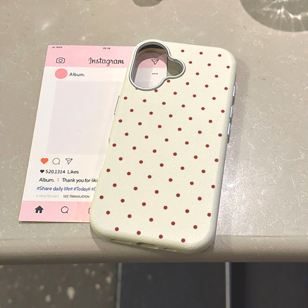 素敵な水玉模様のスマホケース Xiaomi Mi Lite  - Phone Cases Xiaomi 15 のレビューと価格
