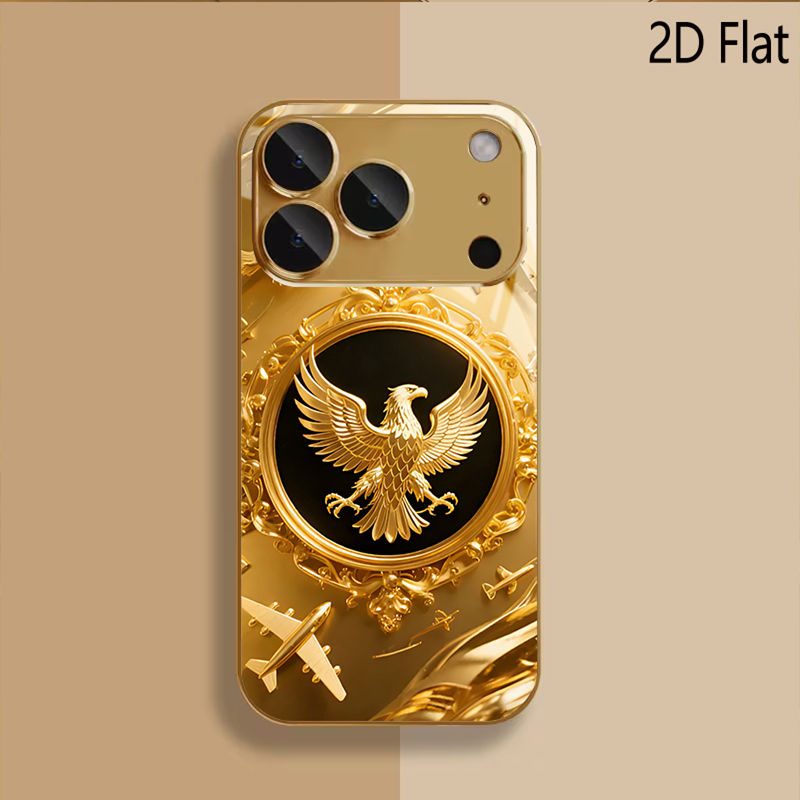 ゴールデンウィング柄強化ガラスデザイン iPhone16 1 - Phone Cases H&M のレビューと価格