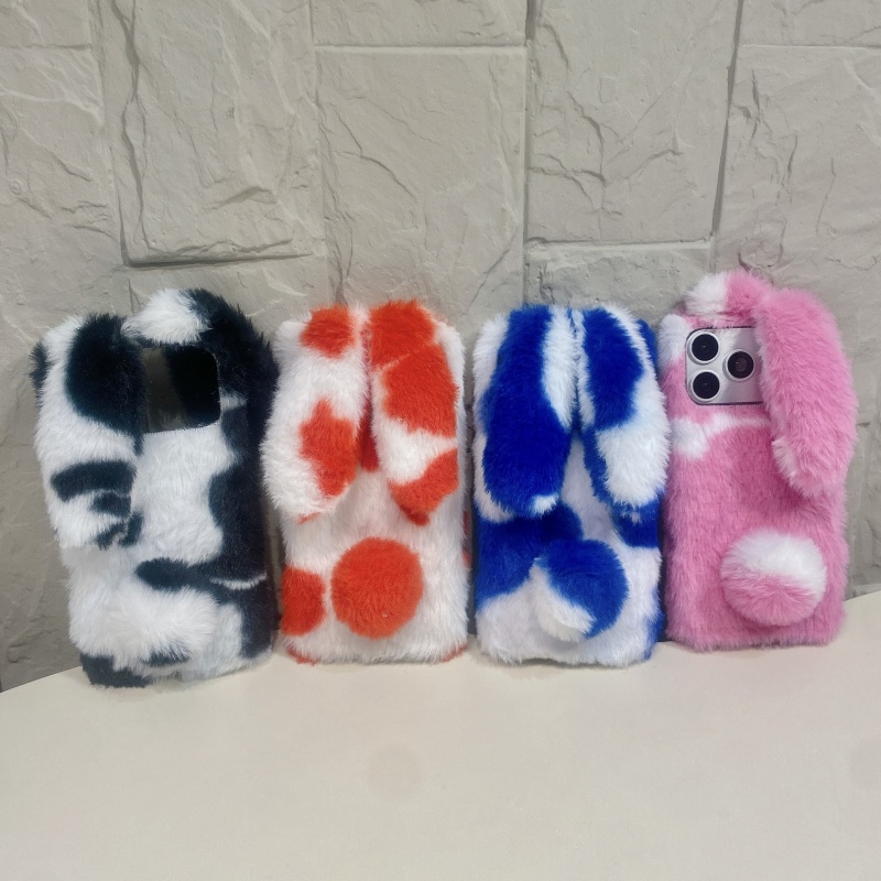 可愛いウサギデザインのふわふわスマホケース iPhone 1 - Phone Cases For Iphone 16 のレビューと価格
